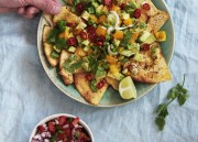 Baked Tortilla Chips with Pico de Gallo