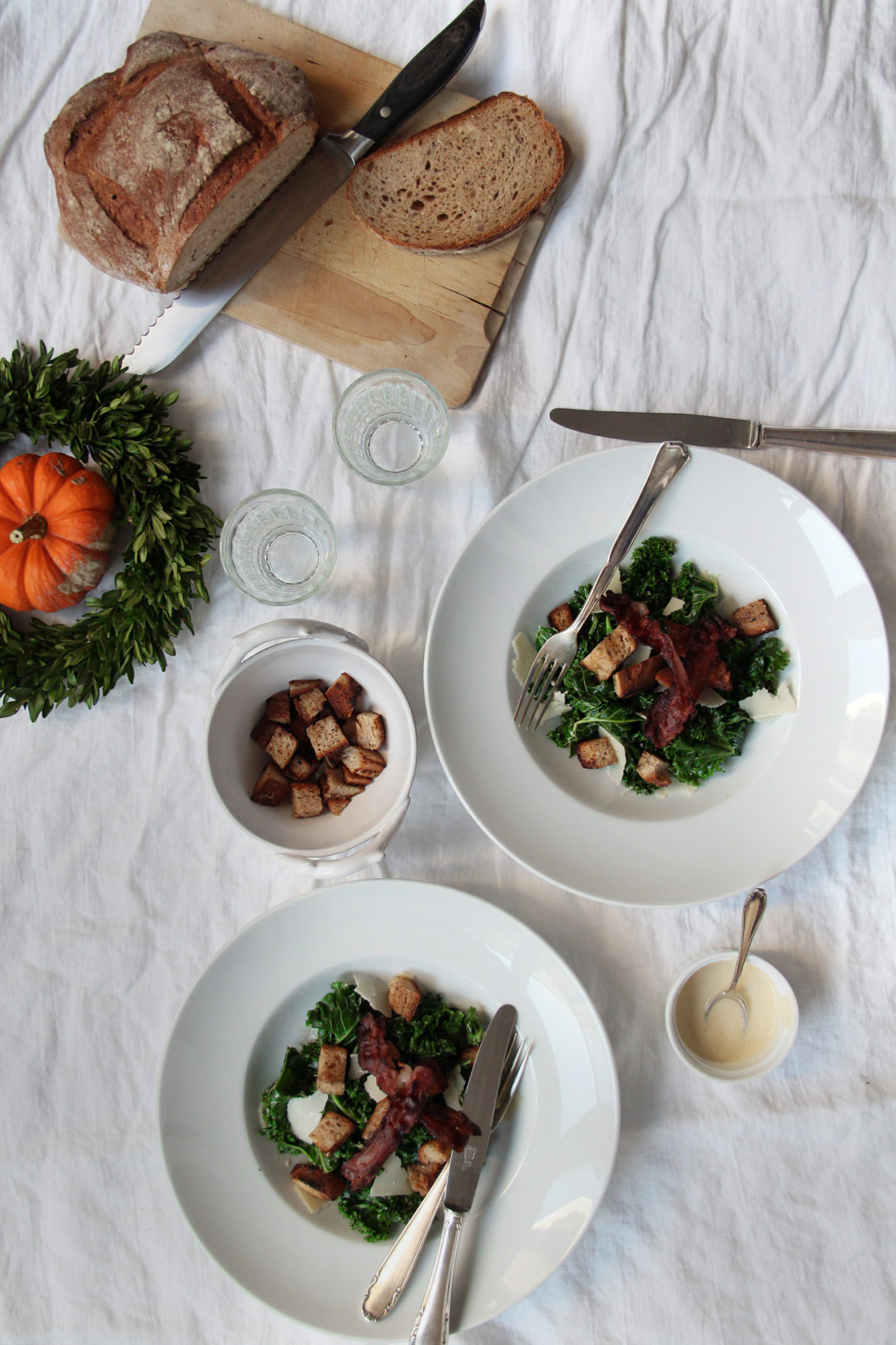 Kale Cesar’s Salad