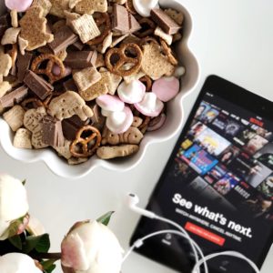 TV Snack Mix & Ramblings on Motherhood